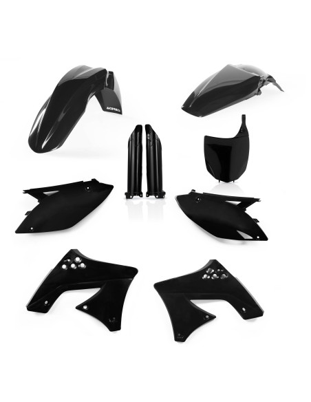 Kit plastiques complet - Noir - ACERBIS Kawasaki 250 KXF 2009-2012