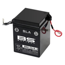 Batterie moto 6v BS 6N4-2A/A-4 SLA sans entretien activée usine