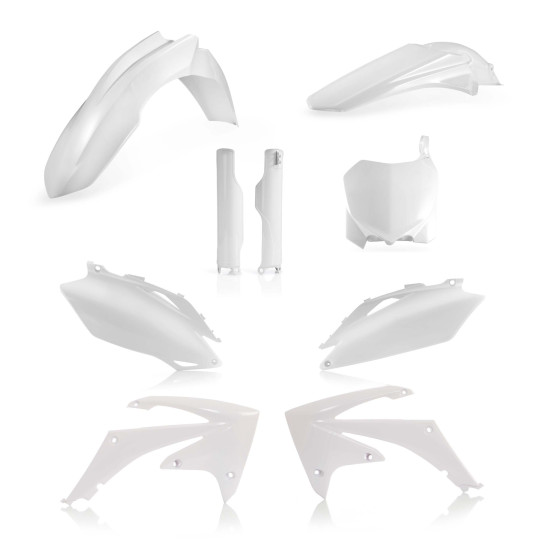 Kit plastiques complet - Blanc - ACERBIS Honda 250 CRF-R 2010 450 CRF-R 2009-2010