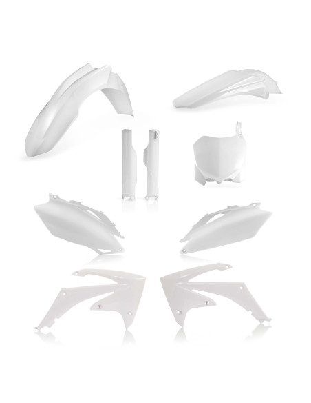 Kit plastiques complet - Blanc - ACERBIS Honda 250 CRF-R 2010 450 CRF-R 2009-2010