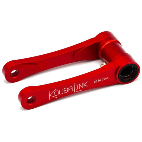 Kit de rabaissement biellette moto KOUBALINK (12.7 - 22.2 mm) rouge - BETA