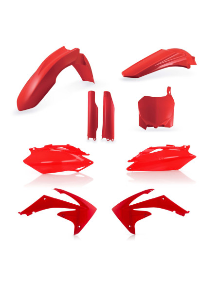 Kit plastiques complet - Rouge - ACERBIS Honda 250 CRF-R 2010 450 CRF-R 2009-2010