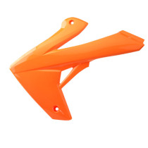 Carénage flanc reservoir 50 à boite Rieju MRT / MRT Pro / 125 Marathon 2009-2021 Orange Gauche