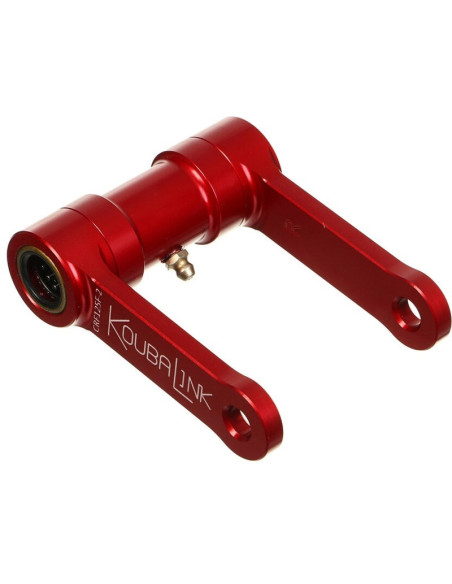 Kit de rabaissement biellette moto KOUBALINK (44.5 mm) rouge - HONDA CRF125F