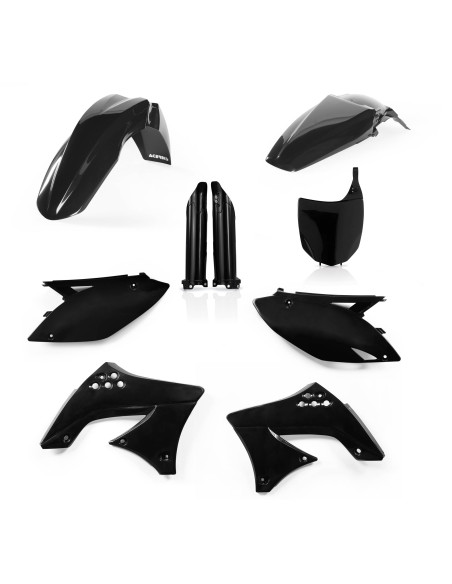 Kit plastiques complet - Noir - ACERBIS Kawasaki 450 KXF 2009-2011