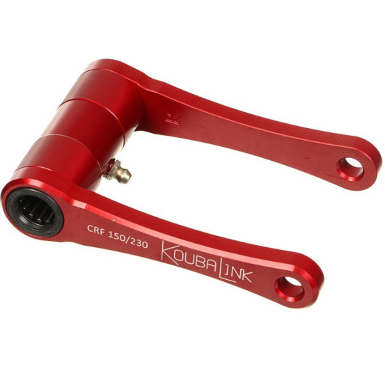 Kit de rabaissement biellette moto KOUBALINK (44.5 - 50.8 mm) rouge - HONDA CRF150F - 230F