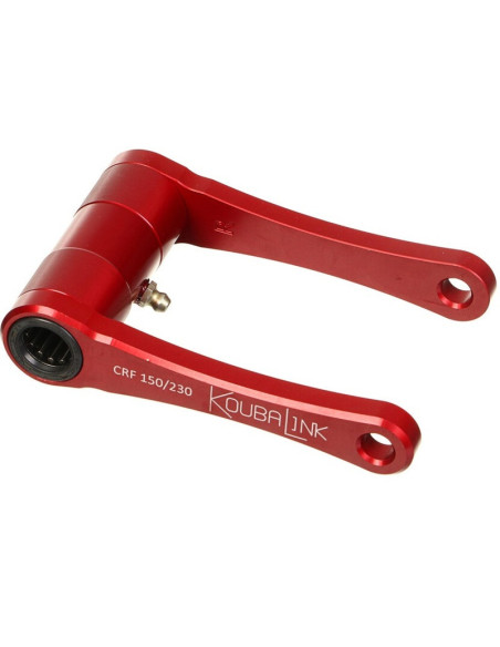 Kit de rabaissement biellette moto KOUBALINK (44.5 - 50.8 mm) rouge - HONDA CRF150F - 230F
