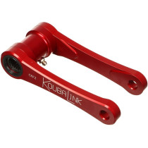 Kit de rabaissement biellette moto KOUBALINK (3.2 - 31.8 mm) rouge - HONDA