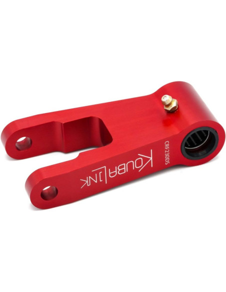Kit de rabaissement biellette moto KOUBALINK (41.3 mm) rouge - HONDA CRF230 Dual Sport