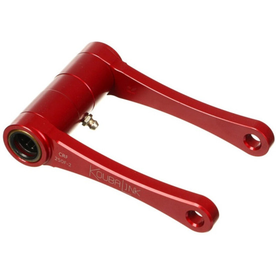 Kit de rabaissement biellette moto KOUBALINK (44.5 mm) rouge - HONDA CRF250F