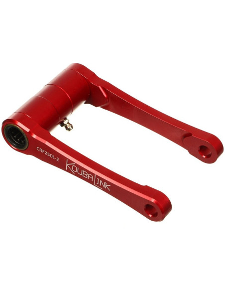 Kit de rabaissement biellette moto KOUBALINK (44.5 mm) rouge - HONDA CRF250L