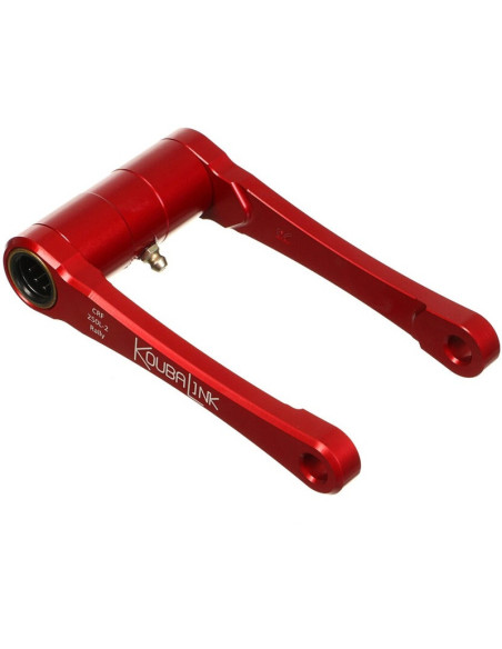 Kit de rabaissement biellette moto KOUBALINK (44.5 mm) rouge - HONDA CRF250L Rally