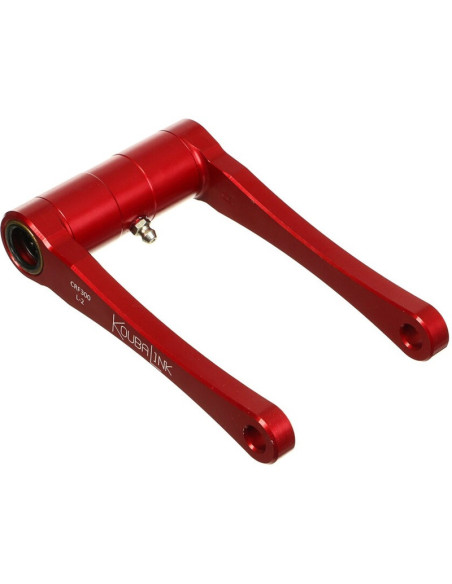 Kit de rabaissement biellette moto KOUBALINK (44.5 mm) rouge - HONDA CRF300L - Rally