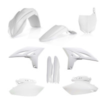 Kit plastiques complet - Blanc - ACERBIS Yamaha 250 YZF 2010-2013