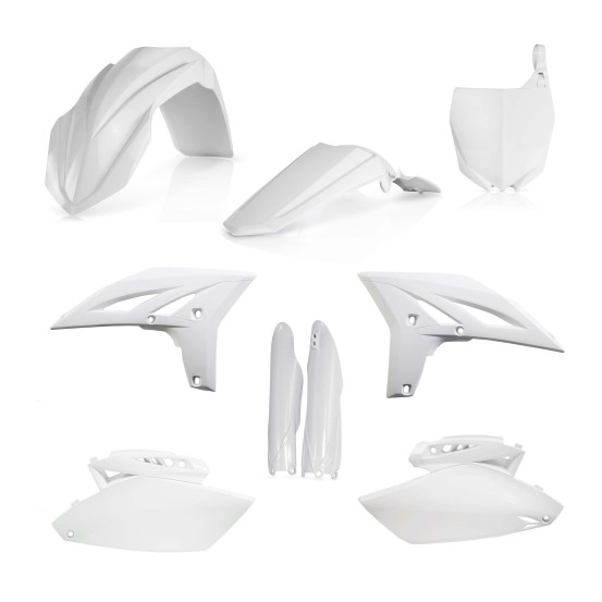 Kit plastiques complet - Blanc - ACERBIS Yamaha 250 YZF 2010-2013