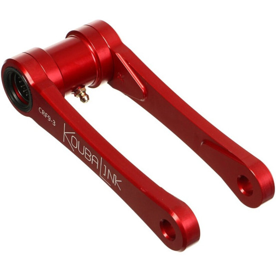 Kit de rabaissement biellette moto KOUBALINK (38.1 - 53.3 mm) rouge - HONDA CRF250R - 450R