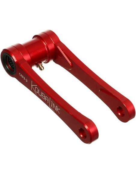 Kit de rabaissement biellette moto KOUBALINK (38.1 - 53.3 mm) rouge - HONDA CRF250R - 450R