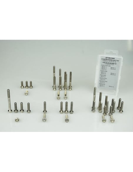 Kit 39 vis moteur titane SCAR Yamaha 125 YZ 2005-2021