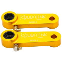 Kit de rabaissement biellette moto KOUBALINK (25.4 mm) or - BMW