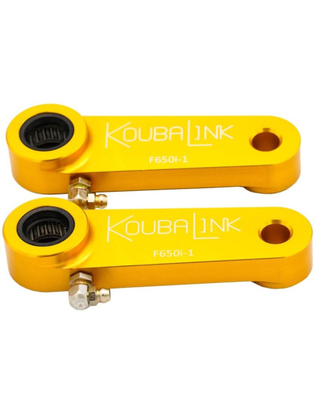 Kit de rabaissement biellette moto KOUBALINK (25.4 mm) or - BMW