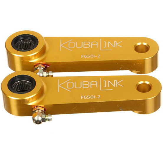 Kit de rabaissement biellette moto KOUBALINK (50.8 mm) or - BMW