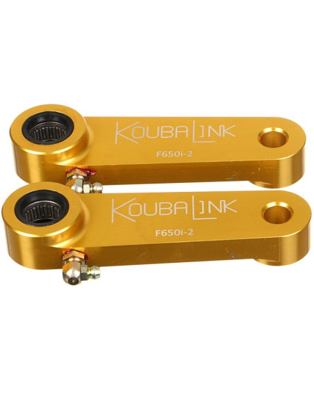 Kit de rabaissement biellette moto KOUBALINK (50.8 mm) or - BMW