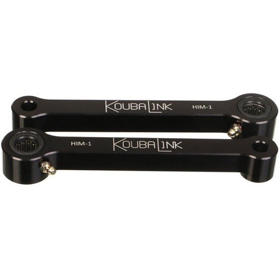 Kit de rabaissement biellette moto KOUBALINK (25.4 mm) noir - Royal Enfield Himalayan