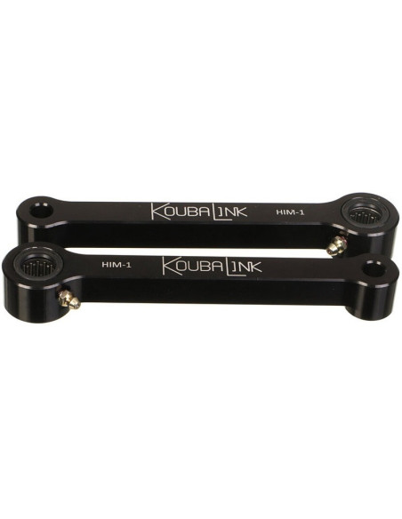 Kit de rabaissement biellette moto KOUBALINK (25.4 mm) noir - Royal Enfield Himalayan