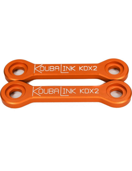 Kit de rabaissement biellette moto KOUBALINK (41.3 mm) or - KAWASAKI KD200 - 220
