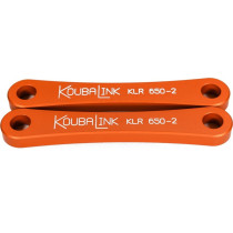 Kit de rabaissement biellette moto KOUBALINK (50.8 mm) orange - KAWASAKI KLR650