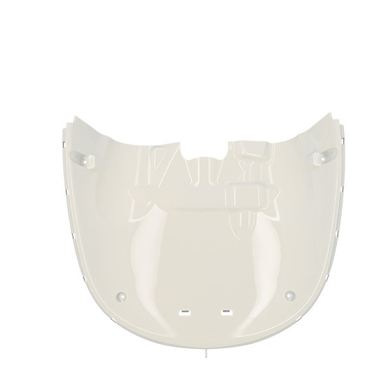 Carénage tablier avant inférieur scooter / maxiscooter origine Peugeot Django Milky White