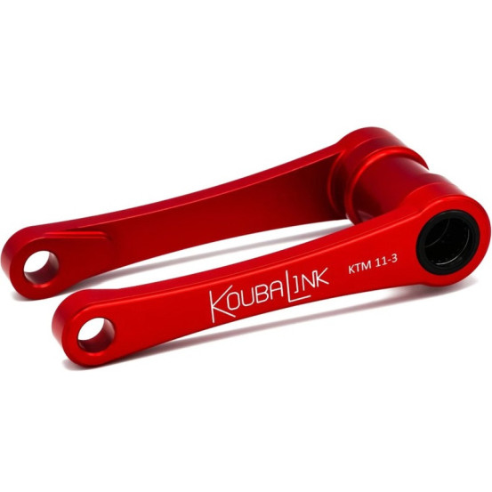 Kit de rabaissement biellette moto KOUBALINK (25.4 mm) rouge - GAS GAS - HUSQVARNA - KTM