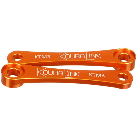 Kit de rabaissement biellette moto KOUBALINK (44.5 mm) orange - KTM