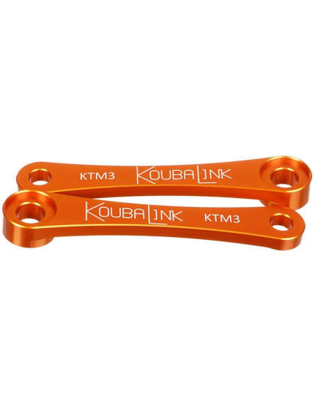 Kit de rabaissement biellette moto KOUBALINK (44.5 mm) orange - KTM