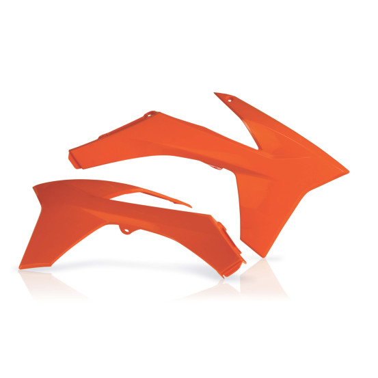 Ouies de radiateurs - Orange - ACERBIS KTM 125/200/250/300 EXC 250/350/400/450/500 EXCF 125/150/250 SX 250/350/450 SXF