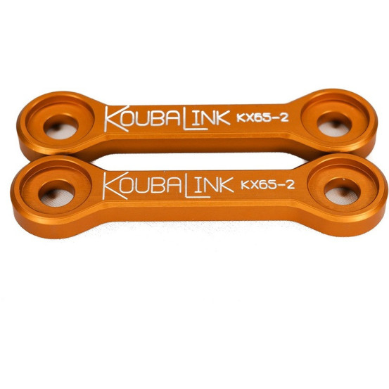 Kit de rabaissement biellette moto KOUBALINK (50.8 mm) red - KAWASAKI - SUZUKI