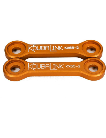 Kit de rabaissement biellette moto KOUBALINK (50.8 mm) red - KAWASAKI - SUZUKI