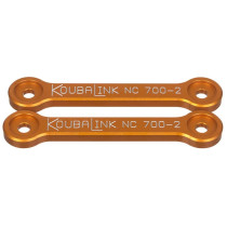 Kit de rabaissement biellette moto KOUBALINK (33.7 mm) Rouge - HONDA