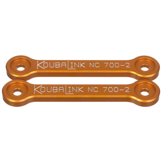 Kit de rabaissement biellette moto KOUBALINK (33.7 mm) Rouge - HONDA