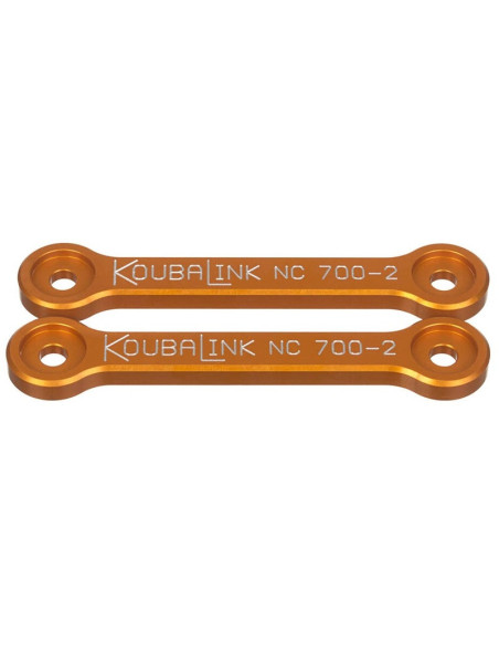 Kit de rabaissement biellette moto KOUBALINK (33.7 mm) Rouge - HONDA