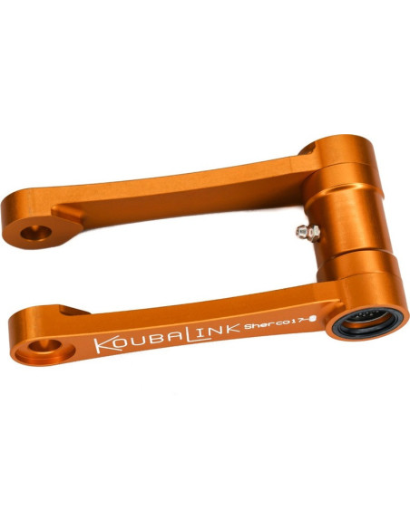 Kit de rabaissement biellette moto KOUBALINK (25.4 mm) orange - SHERCO