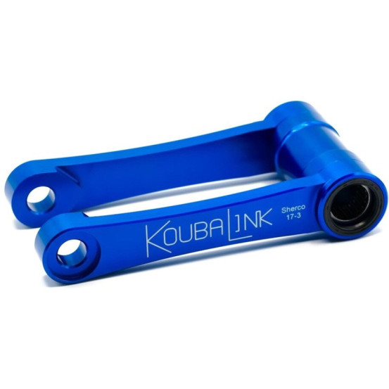Kit de rabaissement biellette moto KOUBALINK (44.5 mm) bleu - SHERCO