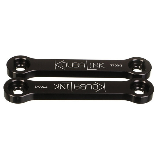 Kit de rabaissement biellette moto KOUBALINK (25.4 mm) noir - YAMAHA Ténéré 700