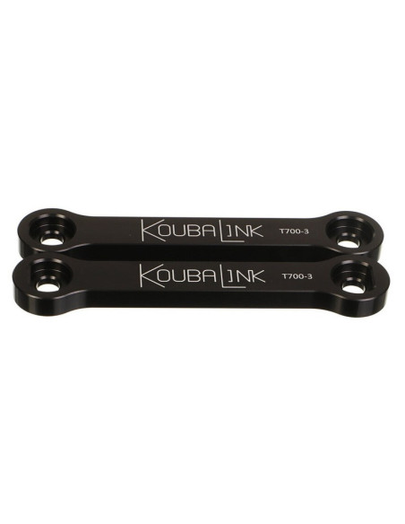 Kit de rabaissement biellette moto KOUBALINK (38.1 mm) noir - YAMAHA Ténéré 700