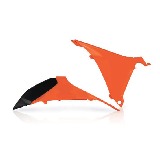 Cache boite à air - Orange - ACERBIS KTM 125/200/250/300 EXC 2012-2013 250/350/400/450/500 EXCF 2012-2013 125/150/250 SX 2011