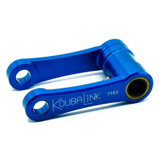 Kit de rabaissement biellette moto KOUBALINK (50.8 mm) bleu - YAMAHA TTR250