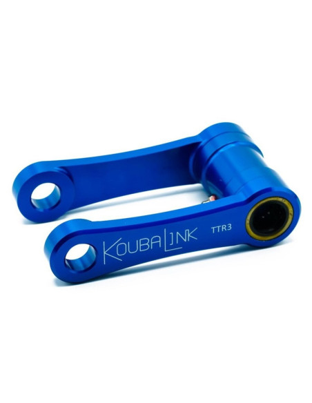 Kit de rabaissement biellette moto KOUBALINK (50.8 mm) bleu - YAMAHA TTR250