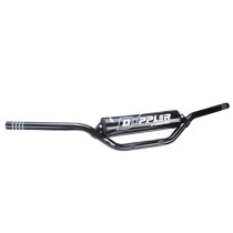 Guidon cross Ø22,2mm DOPPLER aluminium Noir (avec mousse)