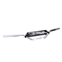 Guidon cross Ø30mm DOPPLER aluminium Argent (avec mousse)