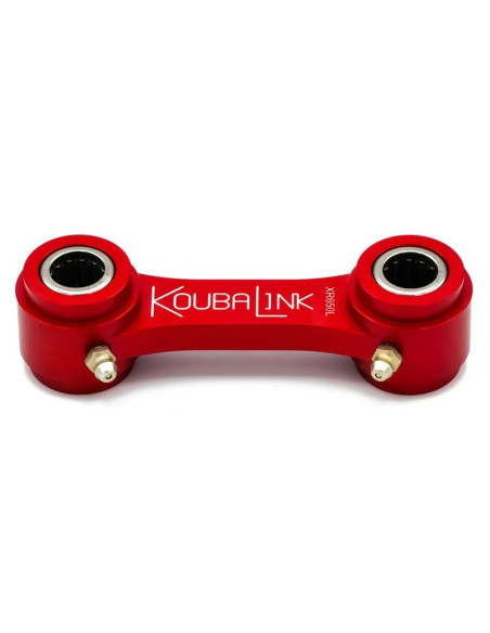 Kit de rabaissement biellette moto KOUBALINK (44.5 mm) rouge - HONDA XR650L